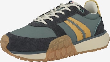 Sneaker bassa 'Troop Runner Flame' di Palladium in blu: frontale