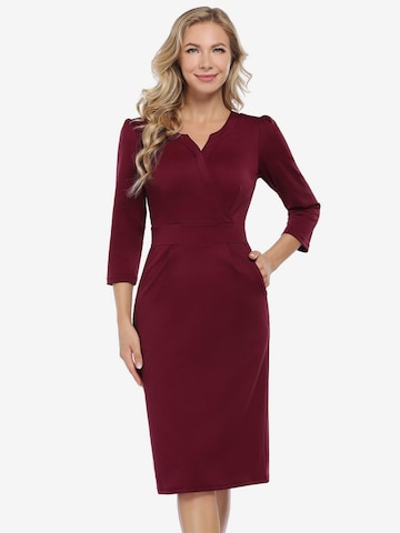 Yesfashion Kleid in Rot