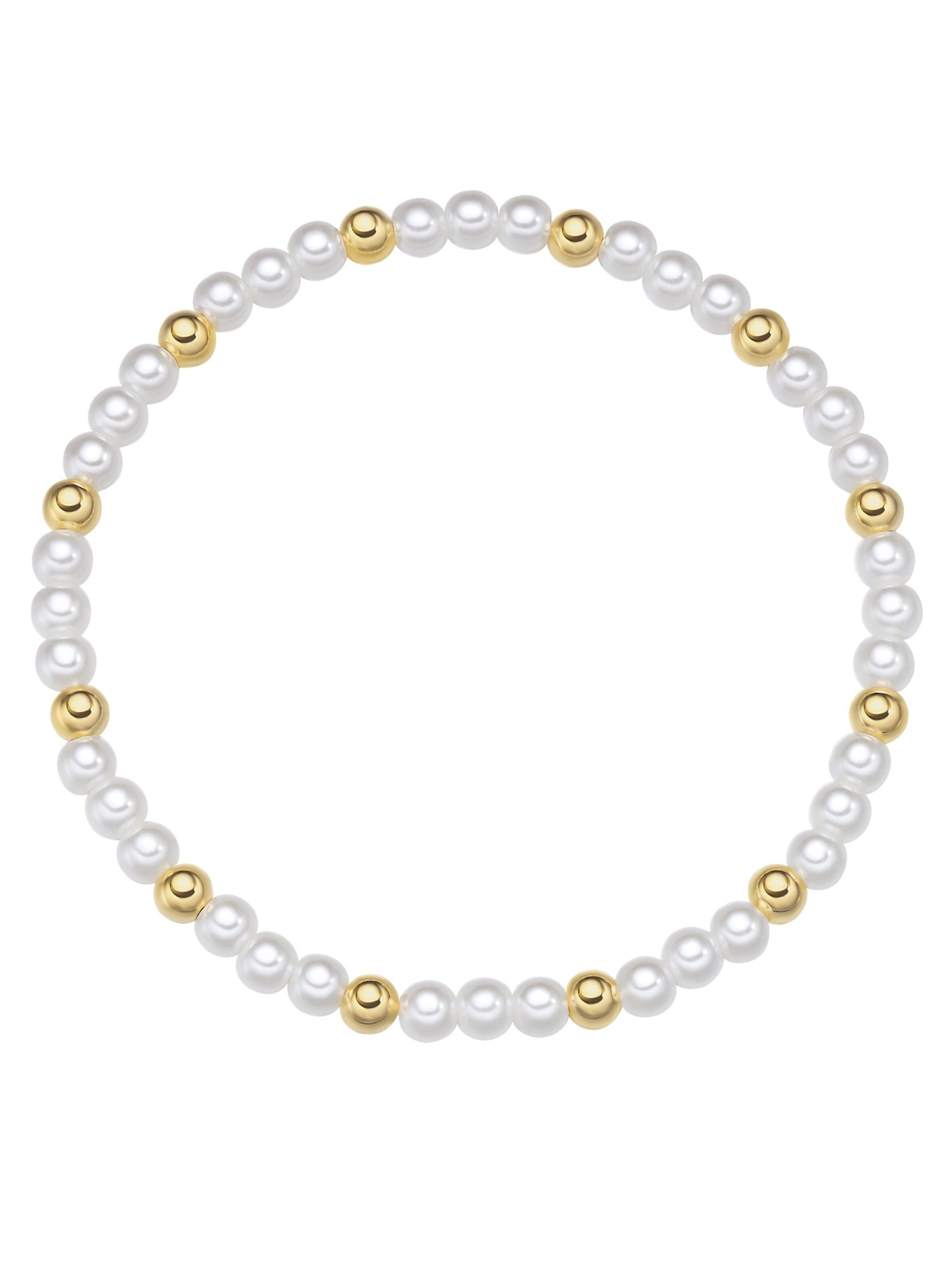 Bracelet Yokoamii en blanc : devant