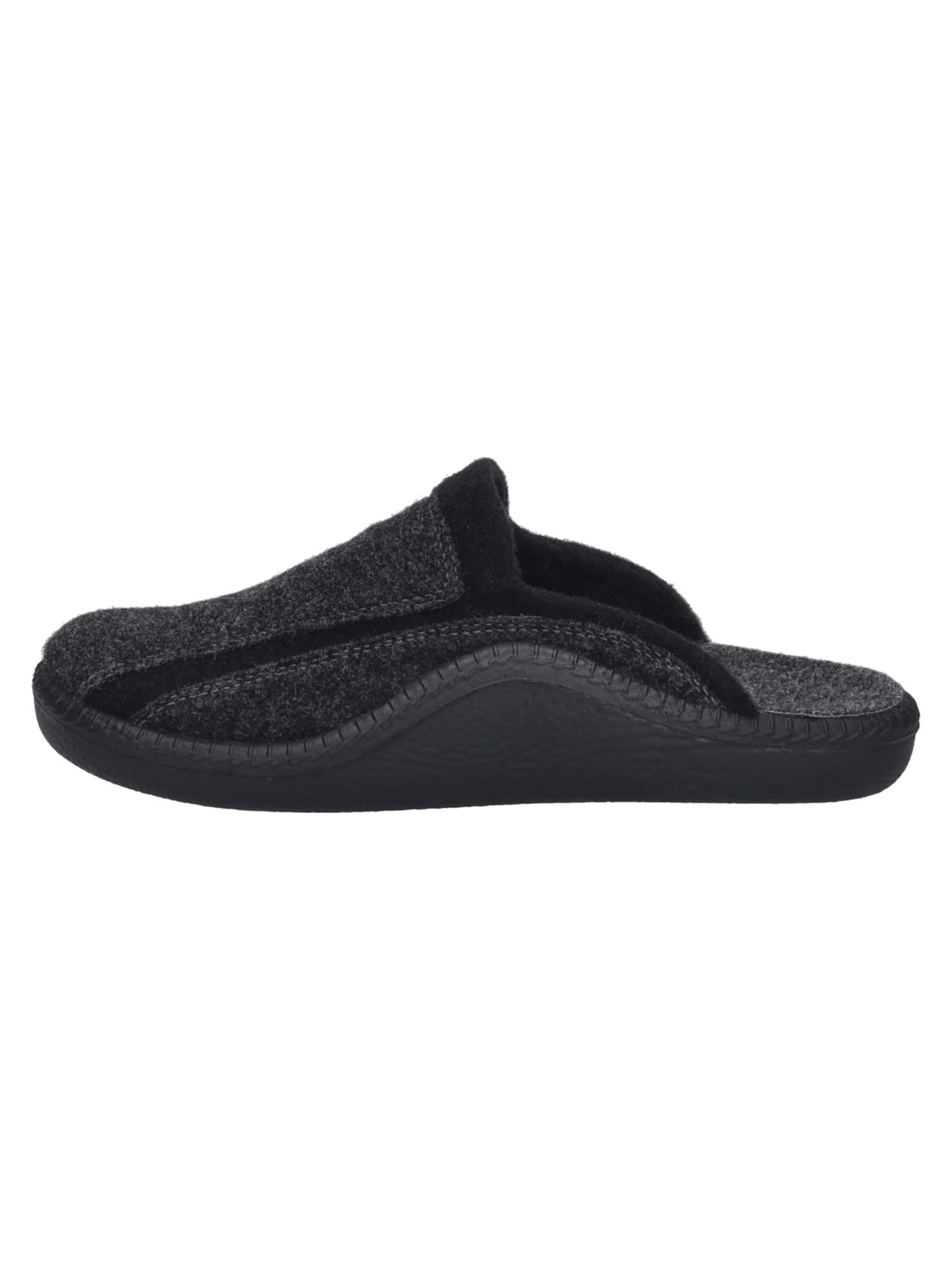 JOSEF SEIBEL Clogs 'Monaco H 12' in Black: front