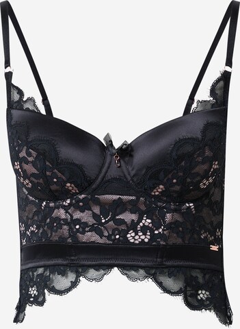 T-shirt Reggiseno 'Heather' di Hunkemöller in nero: frontale