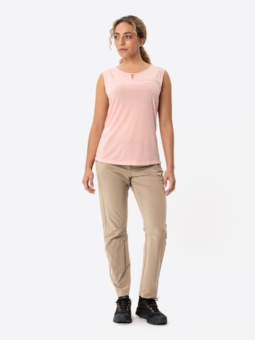 VAUDE Regular Outdoorbroek 'Skomer P III' in Beige