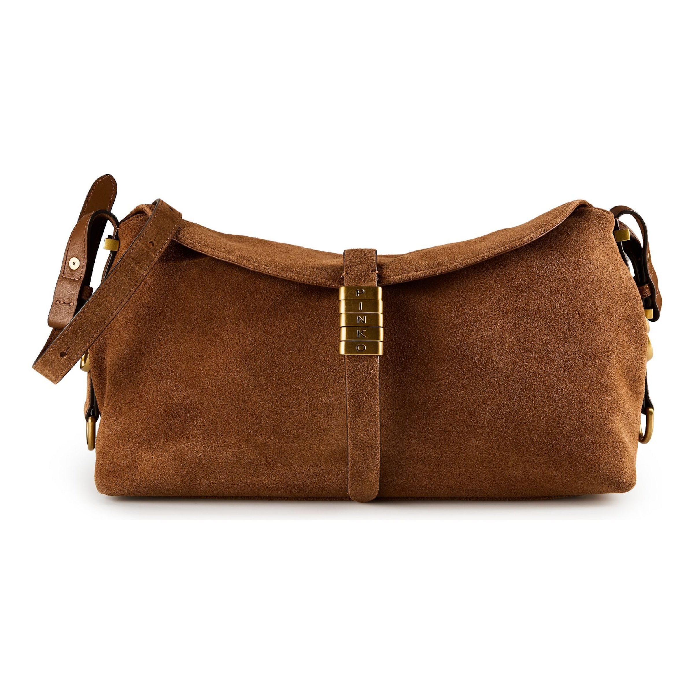 PINKO Shoulder Bag 'Saddle' in Brown, Item view
