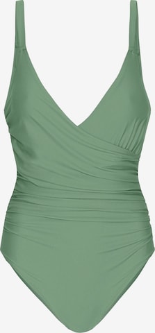 Copenhagen Cartel Swimsuit ' Medewi ' in Green: front