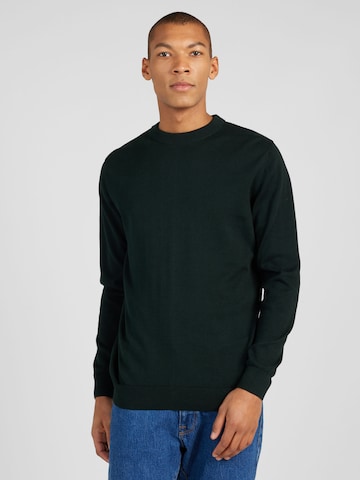 Pull-over 'REYO' Cars Jeans en vert : devant