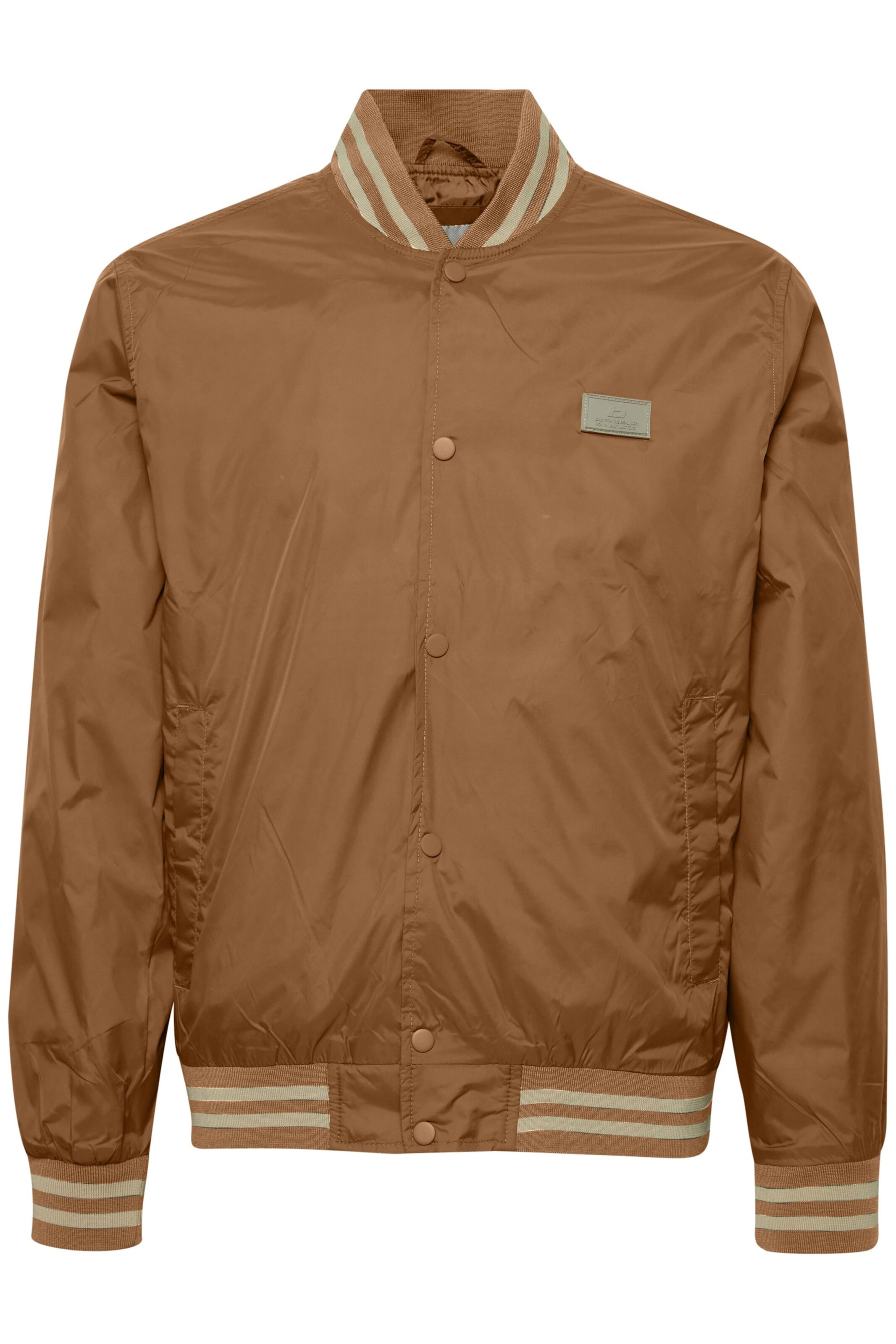 BLEND - Casaco meia-estação em castanho: frente