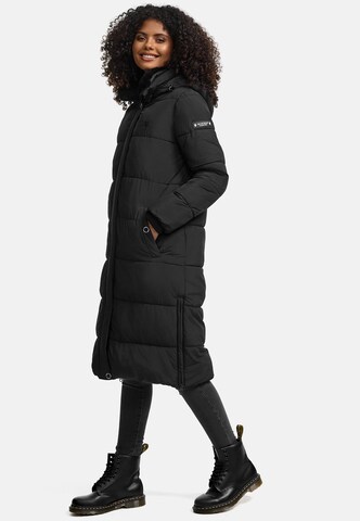 MARIKOO Winter coat in Black