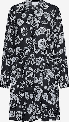 Robe-chemise 'KAEvity' Kaffe en noir : devant