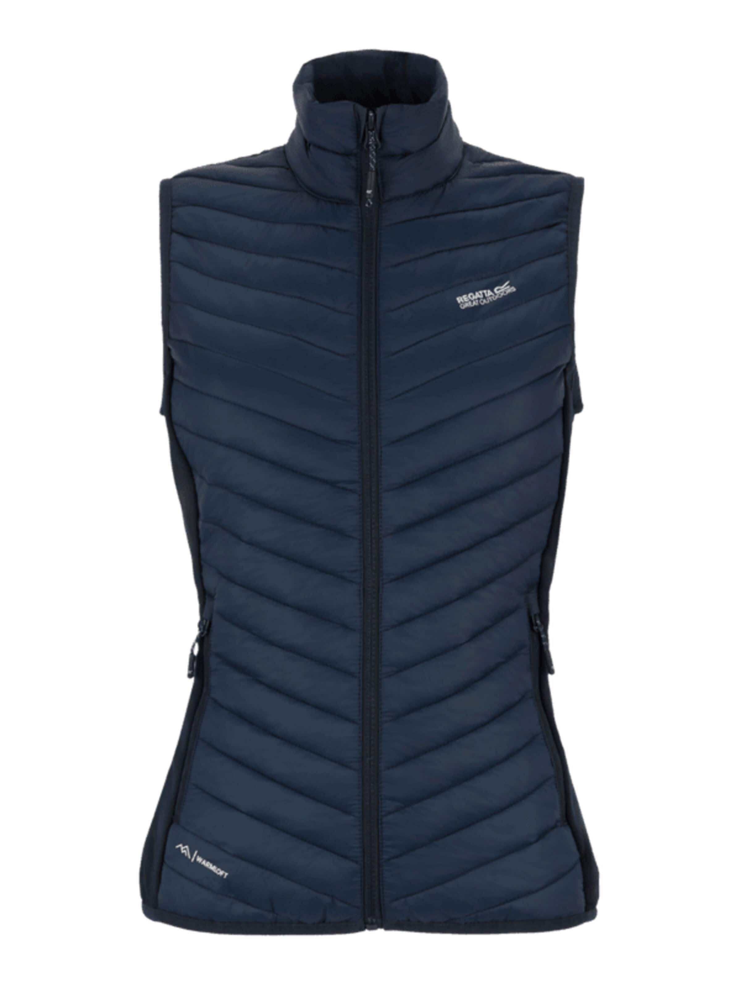 REGATTA Weste 'Damen Bodywarmer Anderson Hybrid'‌‌‌‌‌‌ in Blau: Vorderseite