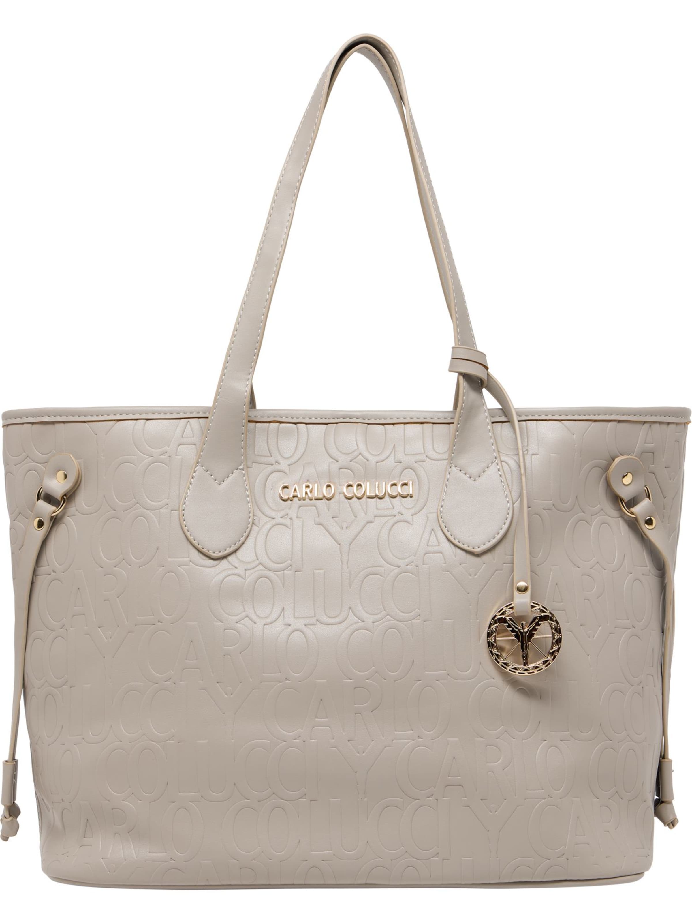 Carlo Colucci Shopper 'Dobloni' in Grijs: voorkant