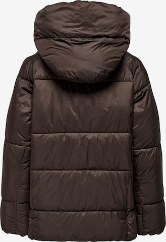 Only Tall Winter jacket 'Moon' in Brown