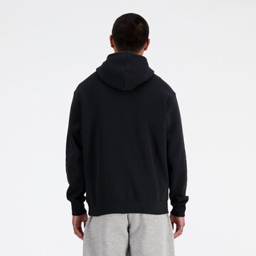 new balance Sweatshirt 'Sport Essentials Fleece Hoodie' in Zwart