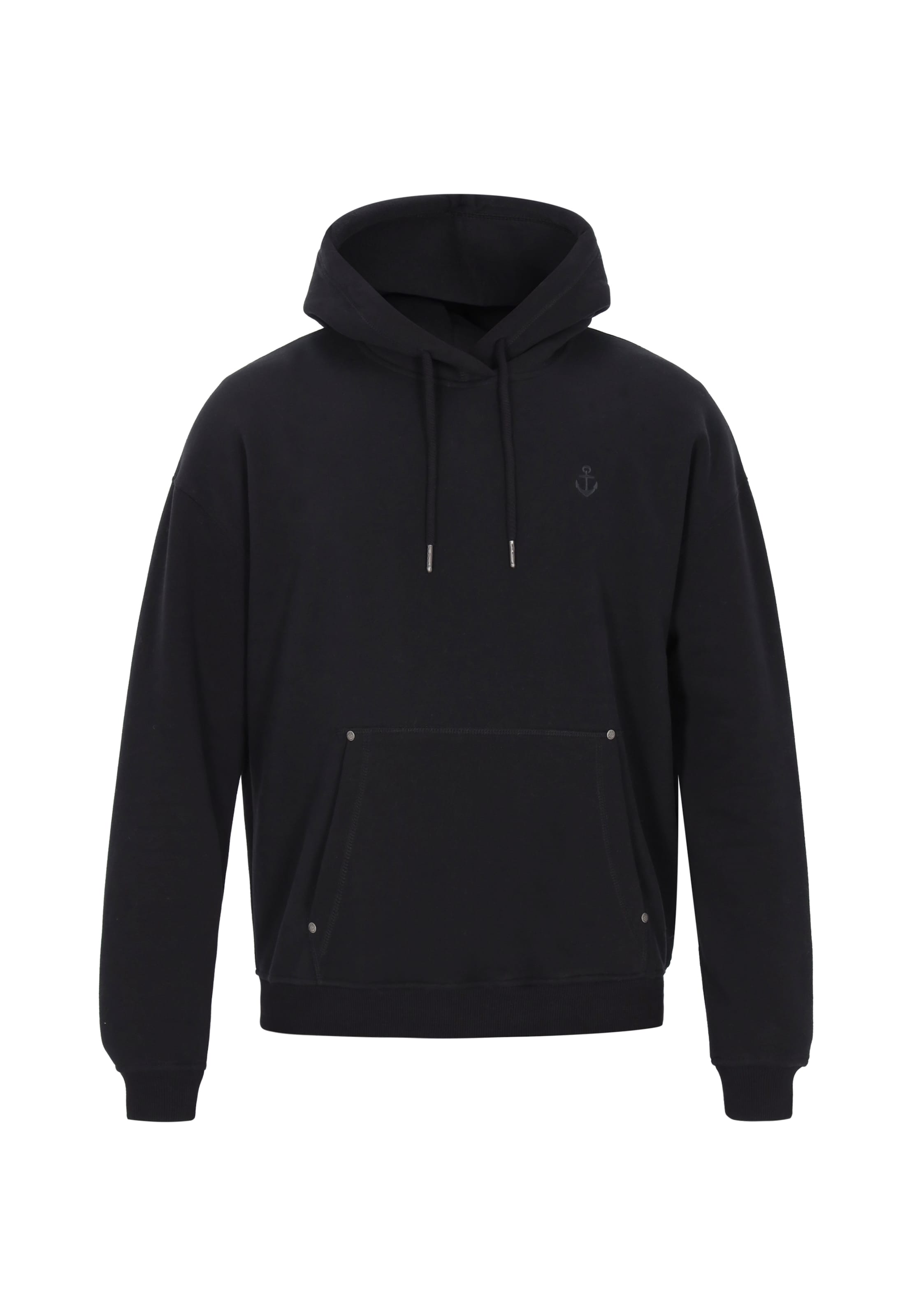 Sweat-shirt DreiMaster Vintage en noir : devant