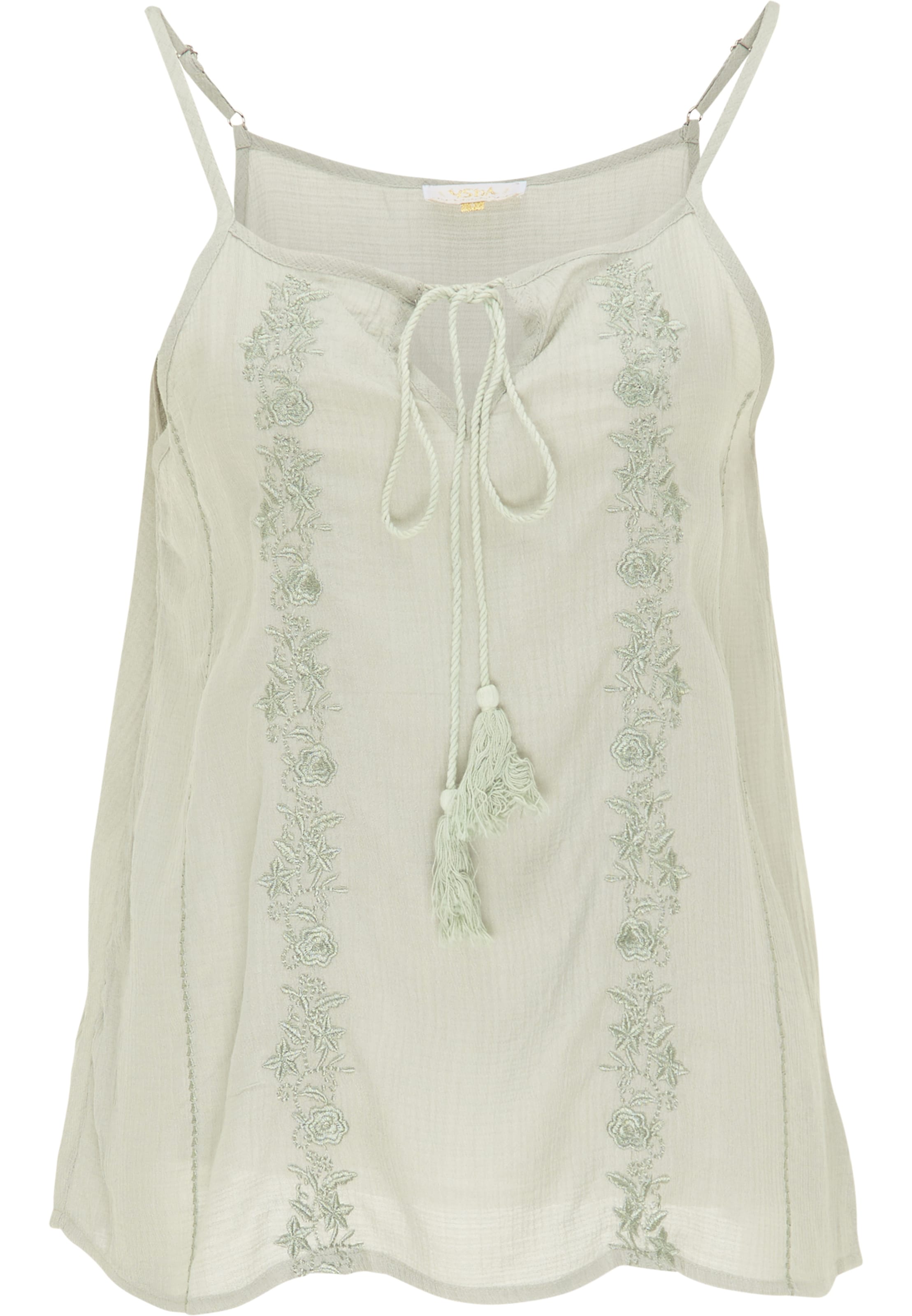 usha FESTIVAL Top – zelená: přední strana