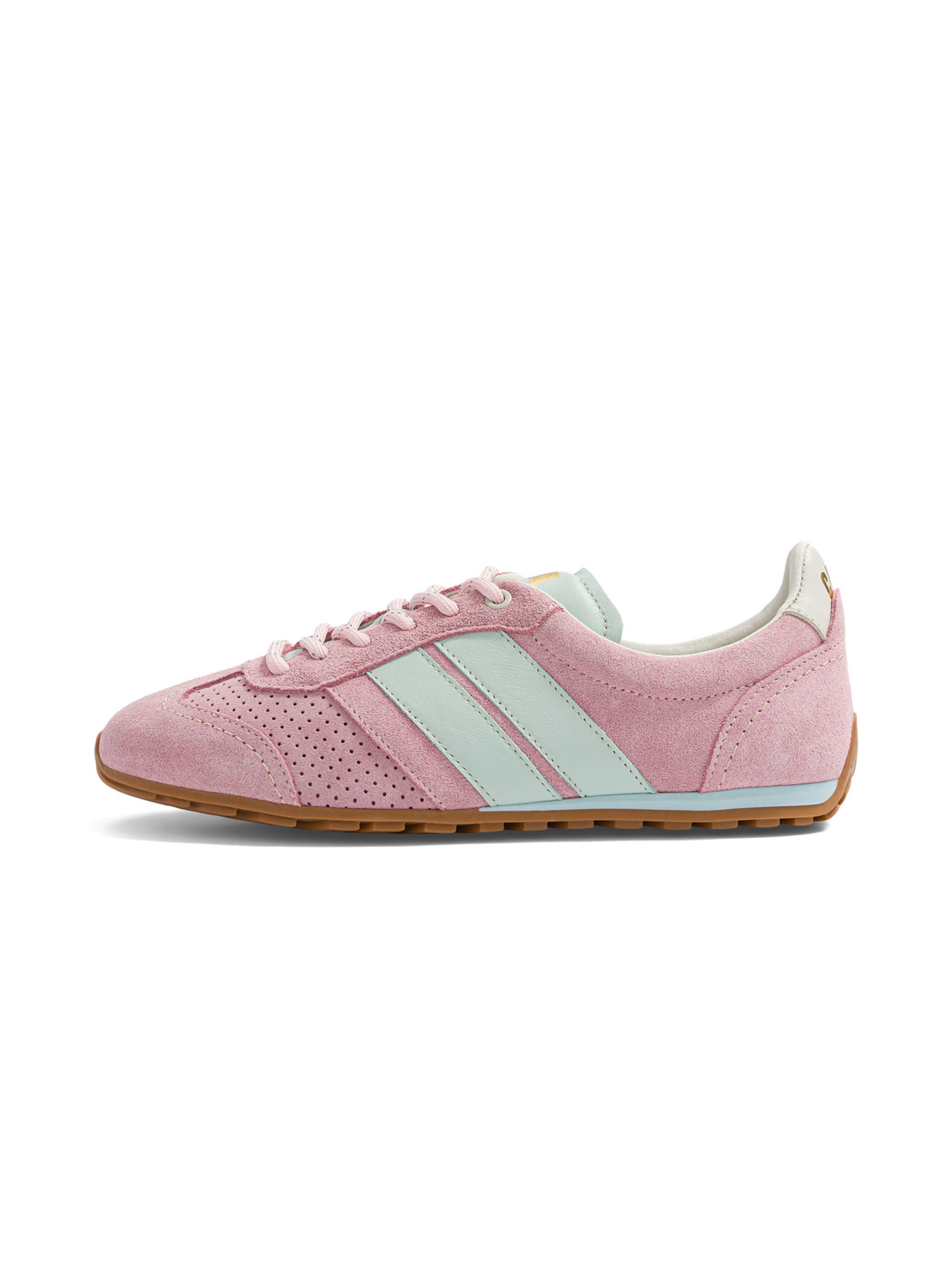Caval - Sapatilhas slip-on ' BALLET ' em rosa: frente