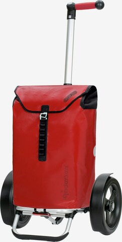 Andersen Shopper Cart 'Tura' in Red: front