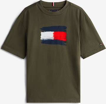 TOMMY HILFIGER Shirt in Groen: voorkant