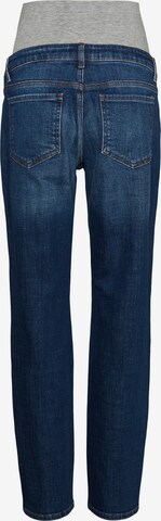 MAMALICIOUS Regular Jeans 'Dex' in Blau