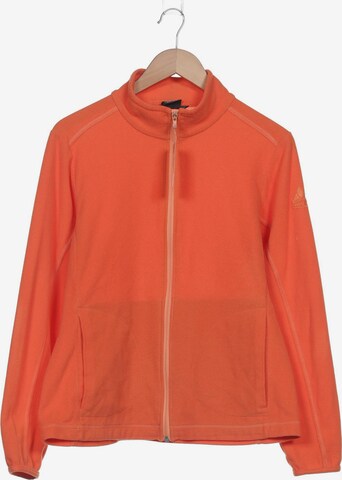 VAUDE Sweatshirt & Zip-Up Hoodie in L in Orange: front
