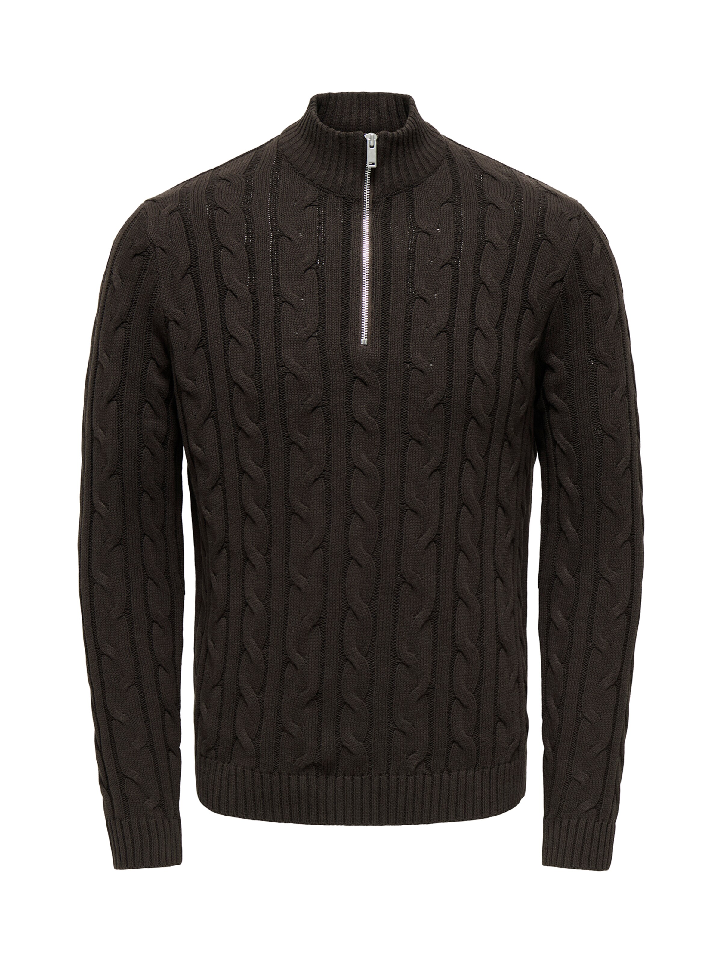 Only & Sons Tröja 'ONSKIM' i brun: framsida