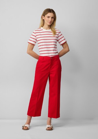 s.Oliver Wide leg Pantalon in Rood