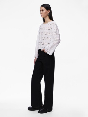 Camicia da donna 'Armorine' di PIECES in bianco