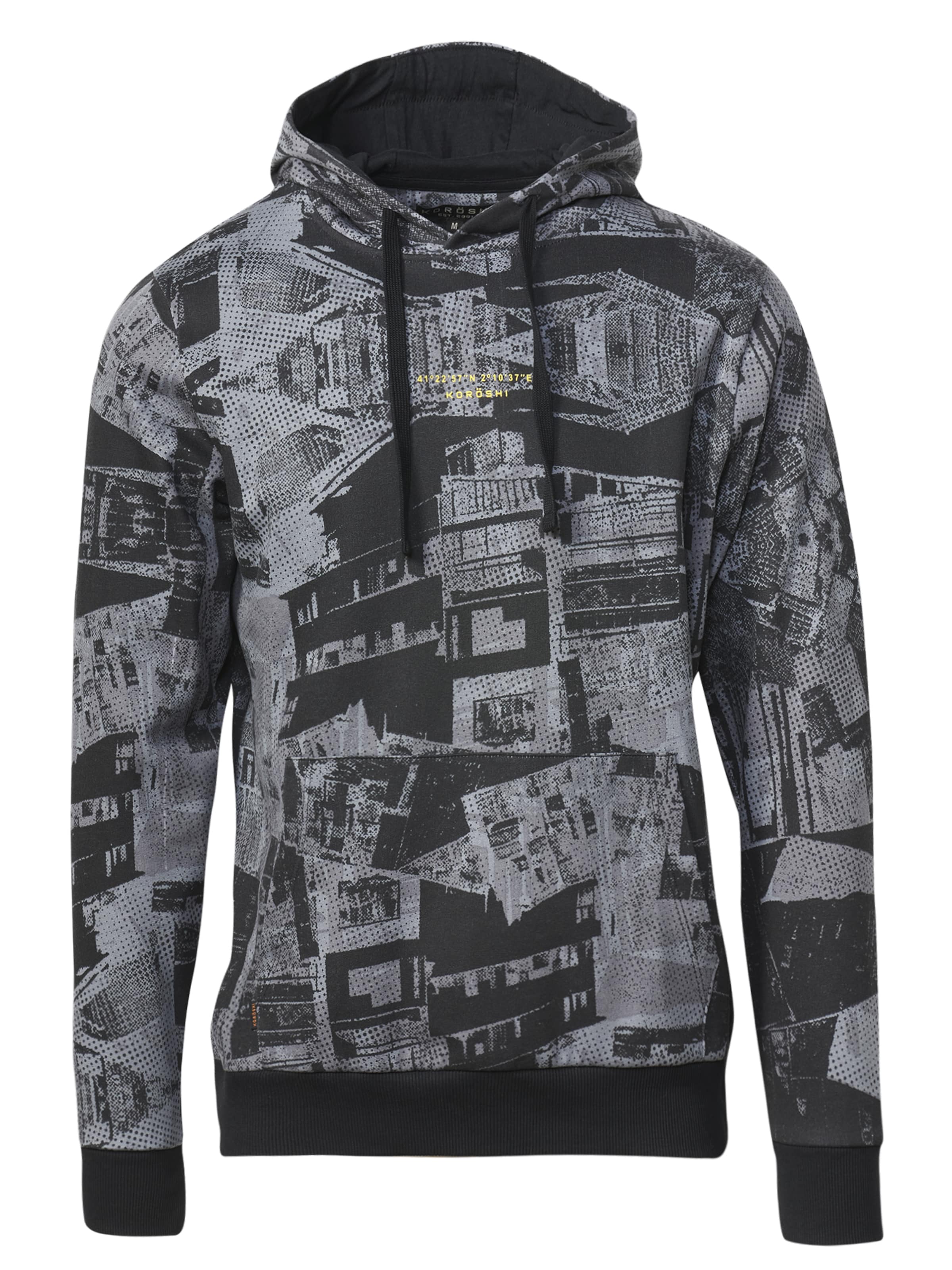 KOROSHI Tréning póló - szürke: elől