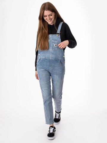 Carhartt WIP - regular Jumpsuit 'Bib' en azul: frente