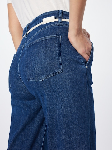 Dawn Wide leg Jeans in Blauw