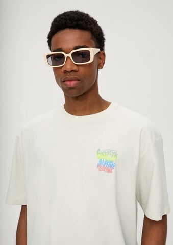QS T-Shirt in Beige