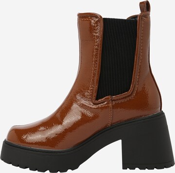 River Island - Botas chelsea em castanho