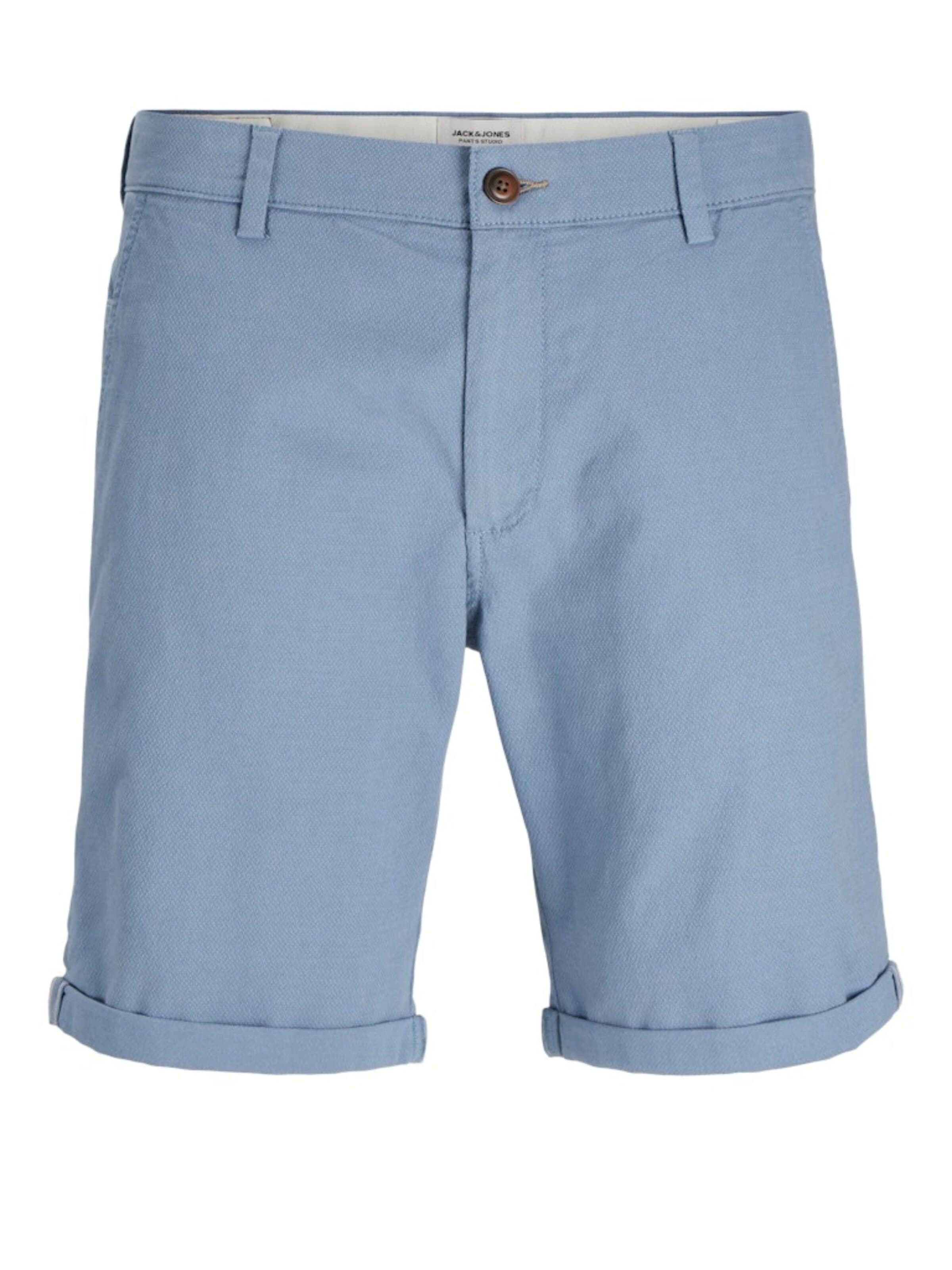 Regular Pantalon '12206889' JACK & JONES en bleu : devant