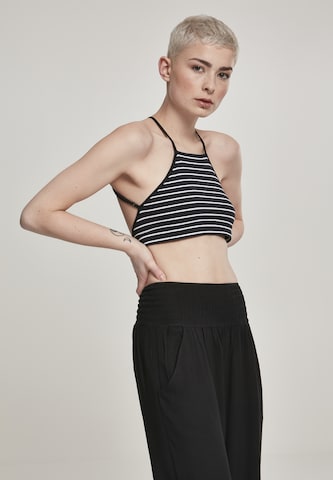 Urban Classics Top - fekete: elől