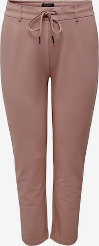 ONLY Carmakoma Tapered Pants in Pink: front