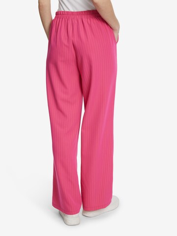 Wide leg Pantaloni di Cartoon in rosa