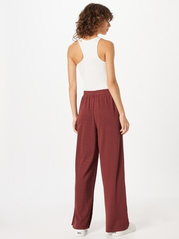 ABOUT YOU Wide leg Pants 'Jale' in Red