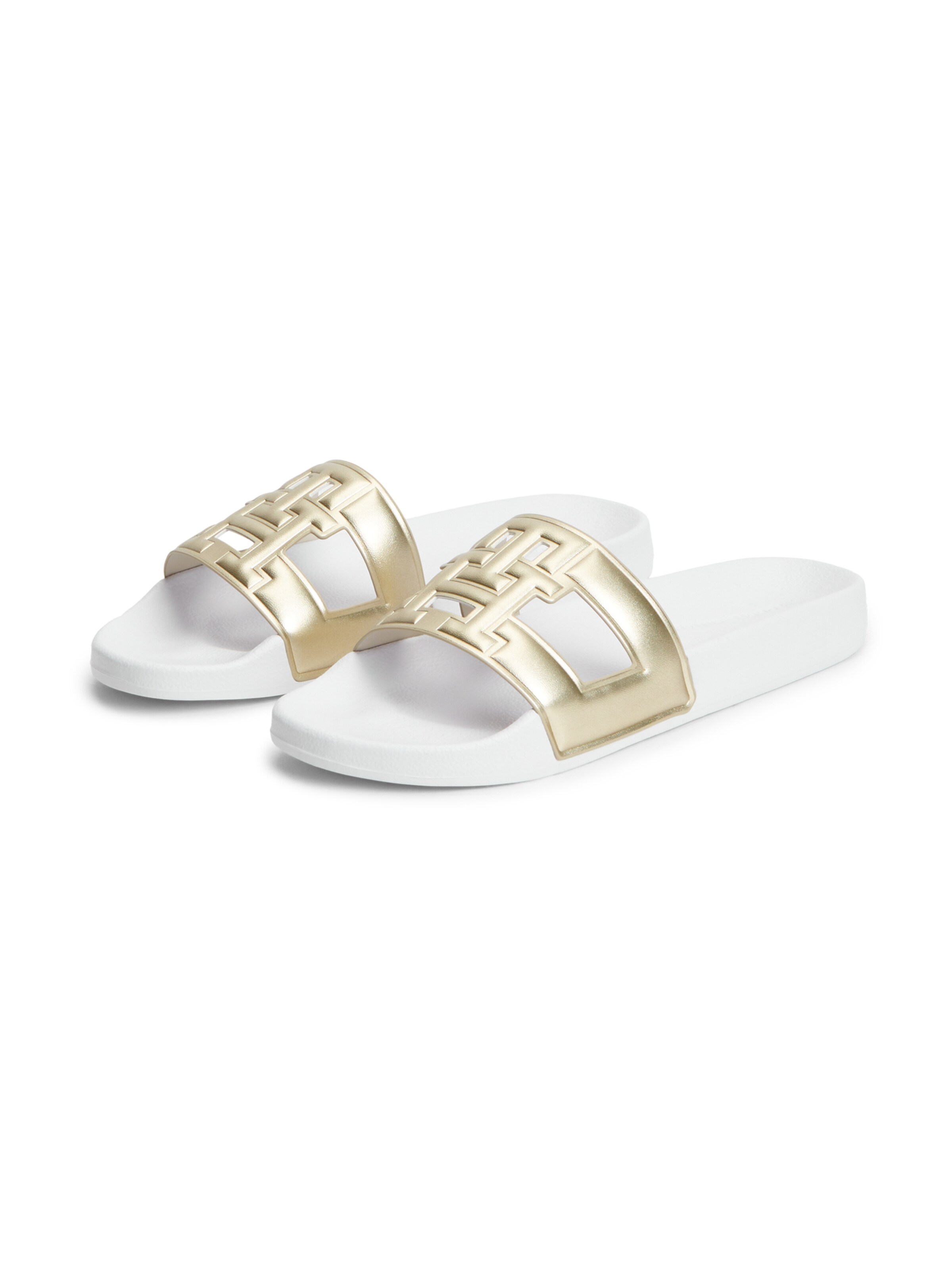 TOMMY HILFIGER Pantofle – zlatá