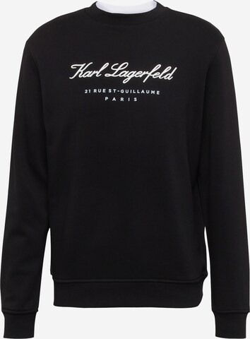 Karl Lagerfeld Sweatshirt i sort: forside