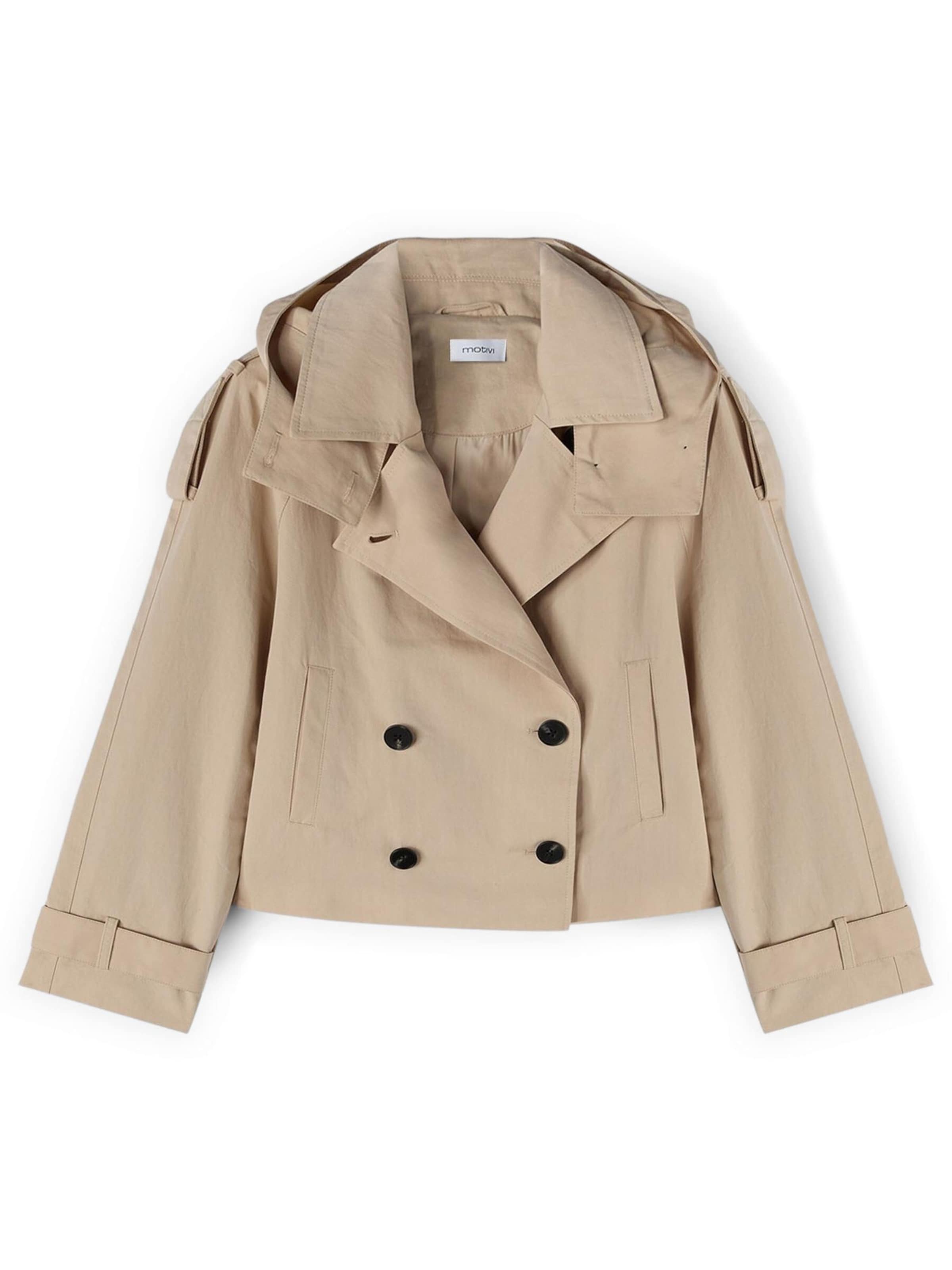 Cappotto invernale di MOTIVI in beige: frontale
