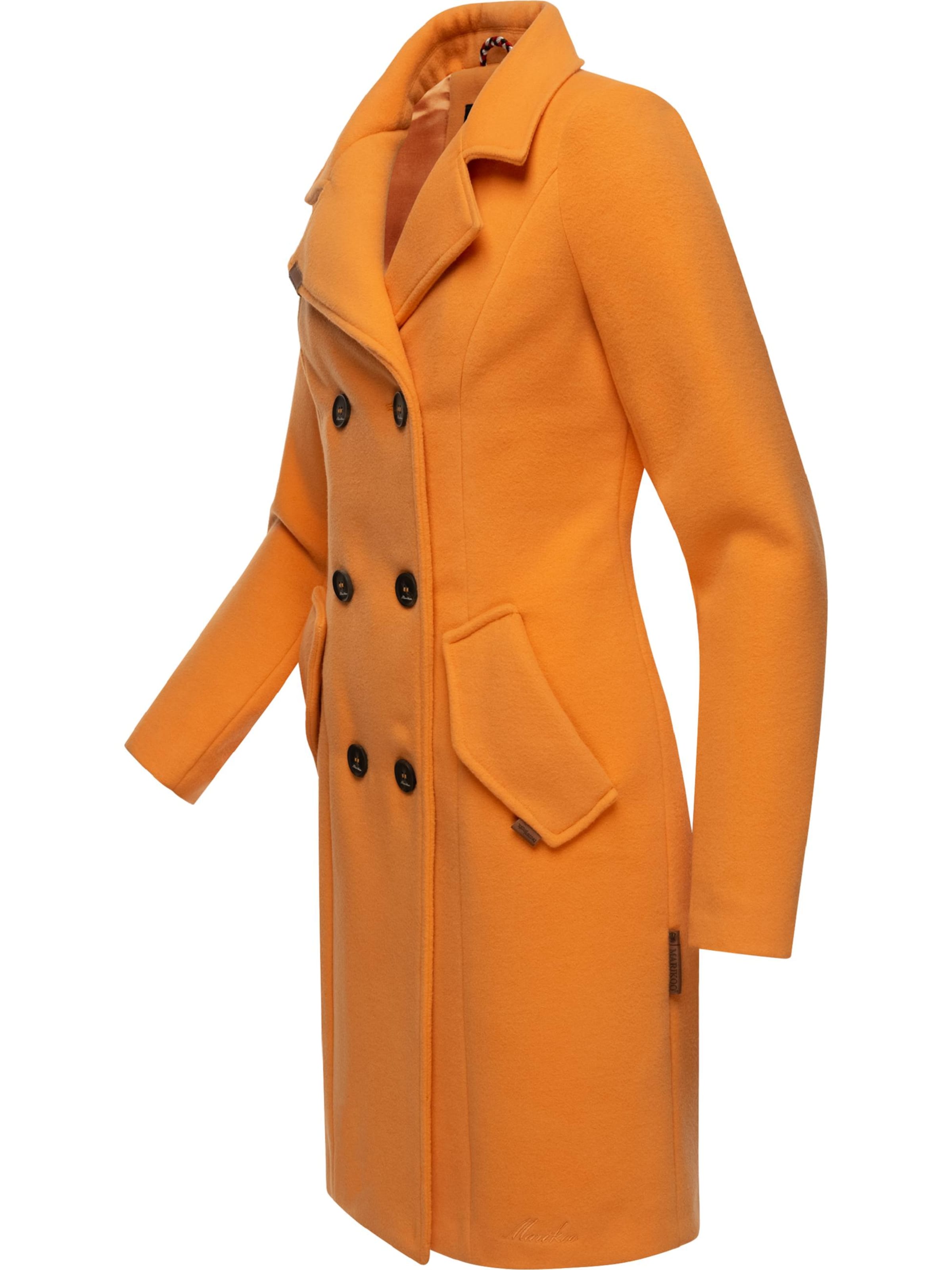 MARIKOO Overgangsfrakke 'Nanakoo' i orange