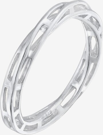 ELLI PREMIUM Ring in Silber: predná strana
