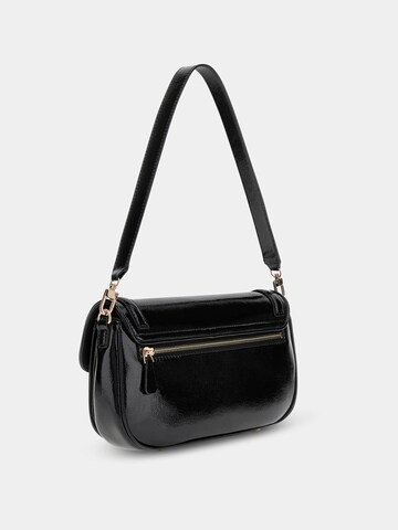 GUESS Schultertasche 'Dea' in Schwarz