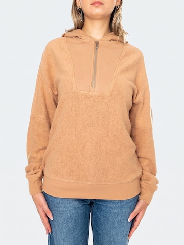UGG Sweatshirt 'Stephny Mixed Hoodie Glaze' i brun