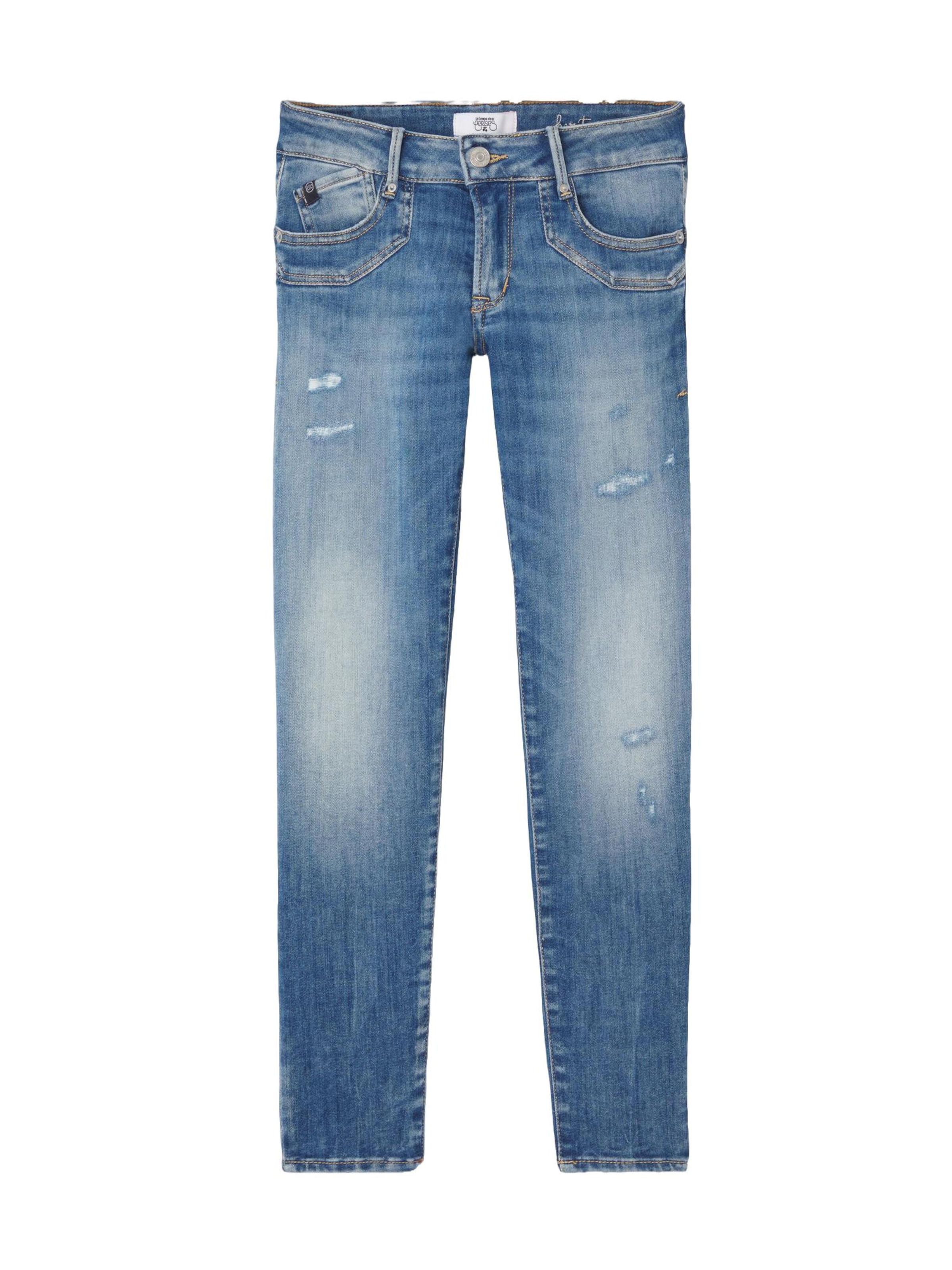Le Temps Des Cerises Regular Jeans in Blau: Vorderseite