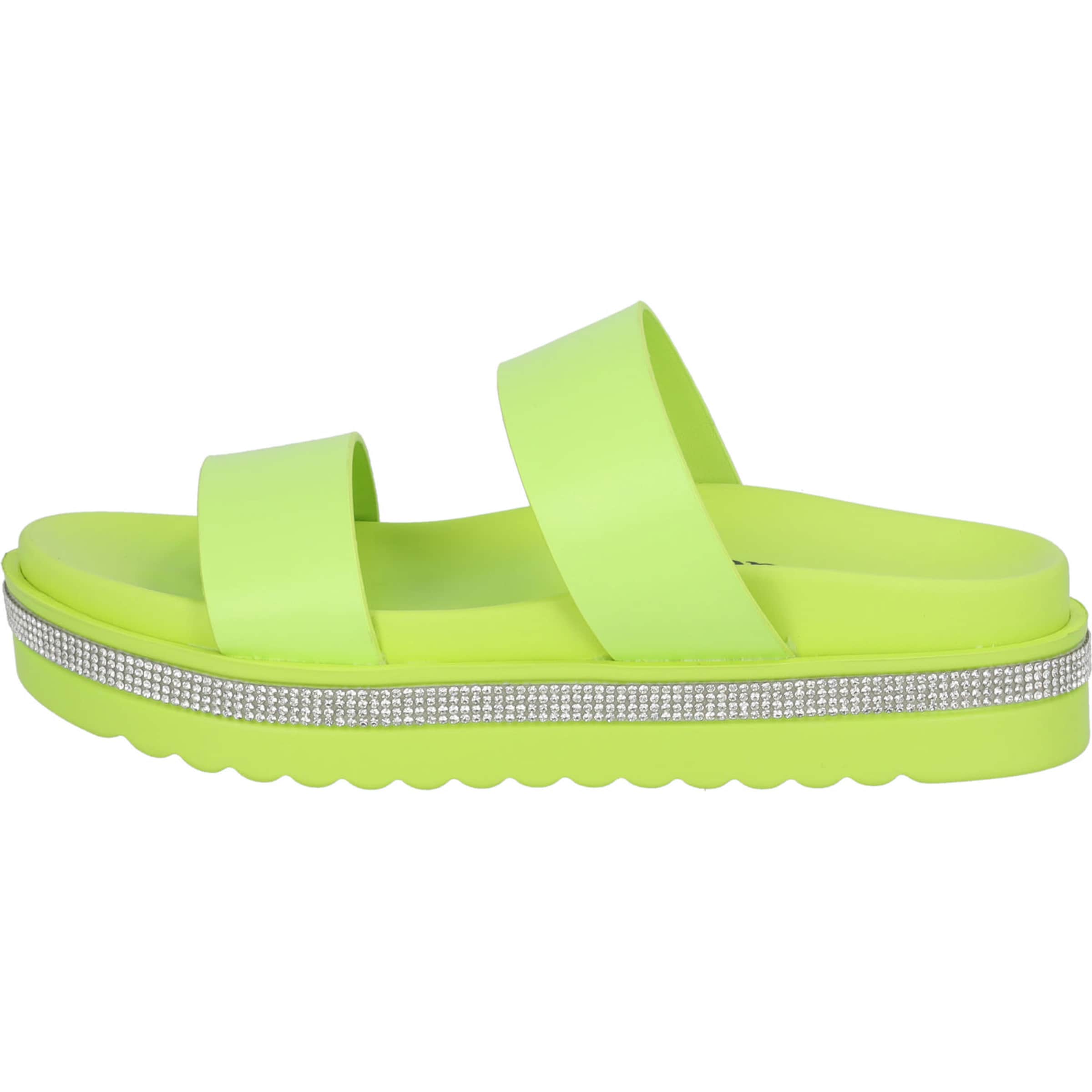 Palado Pantolette 'Jolandi' in Grün: Vorderseite