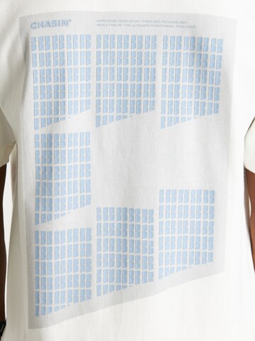 T-Shirt 'Flux' CHASIN' en blanc