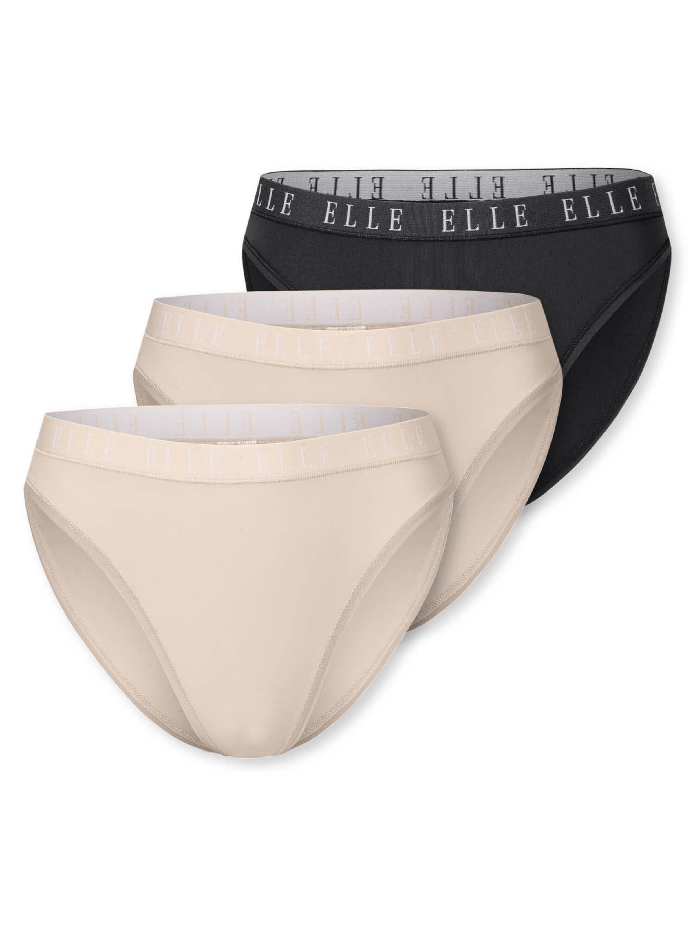 ELLE Slip ' High Leg - ELLE LOGO ' in Mixed colours: front