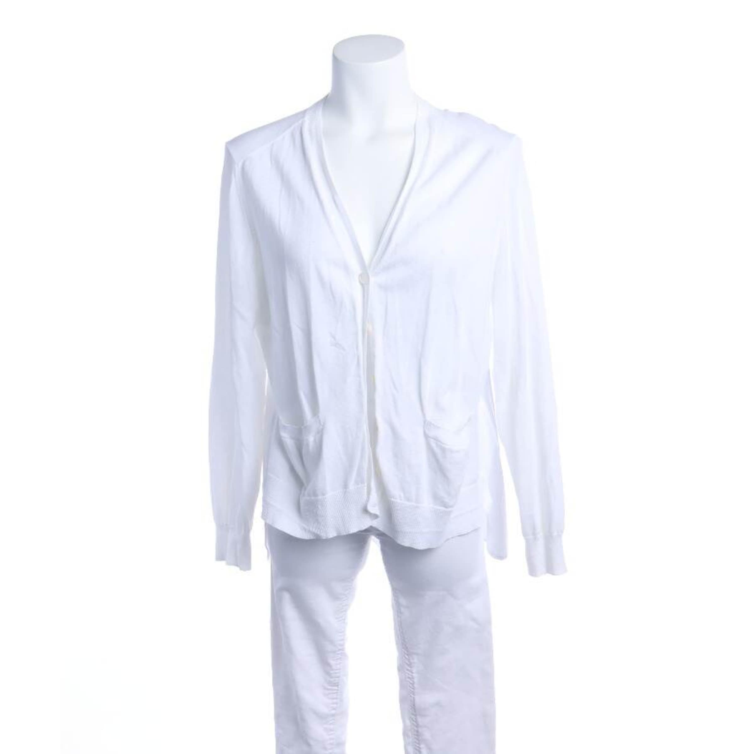 Marc Cain Sweater & Cardigan in M in White: front