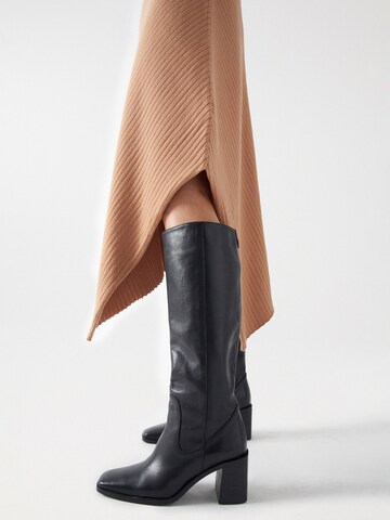 Salsa Jeans Strickkleid in Braun