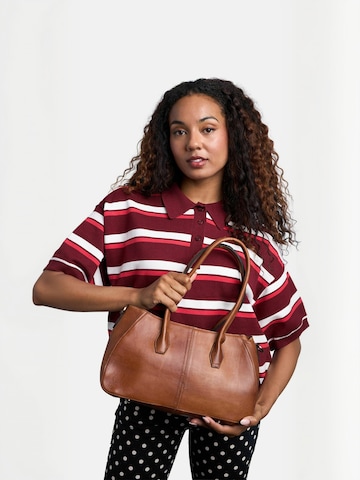 RE:DESIGNED Shopper ' Silje Small ' in Brown: front